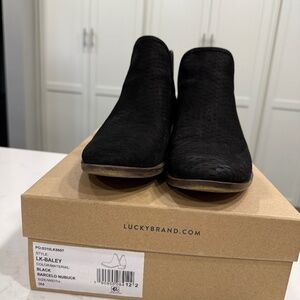 Luckybrand booties - black - LK - BALEY Size 9